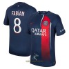 Officiële Voetbalshirt Paris Saint-Germain Fabian 8 Thuis 2023-24 - Heren